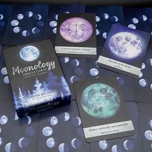 Moonology Oracle Cards and Guidebook